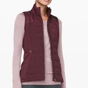 Lululemon Down for it All Vest Cassis